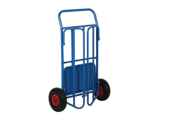 Distributiewagen – 150 kg, inklapbare steekwagen met zijbescherming Distributiewagen – 150 kg, inklapbare steekwagen met zijbescherming
