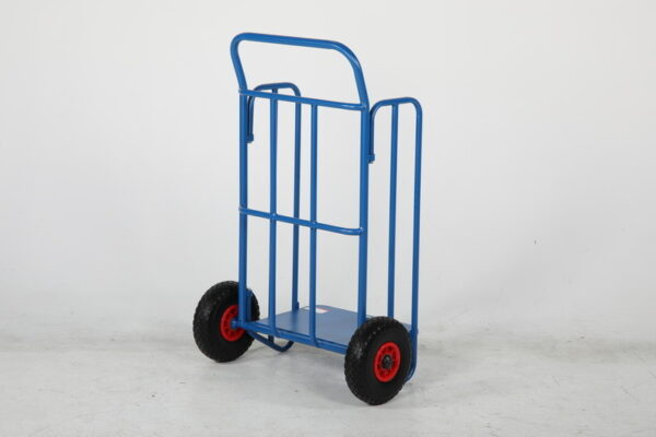 Distributiewagen – 150 kg, inklapbare steekwagen met zijbescherming Distributiewagen – 150 kg, inklapbare steekwagen met zijbescherming