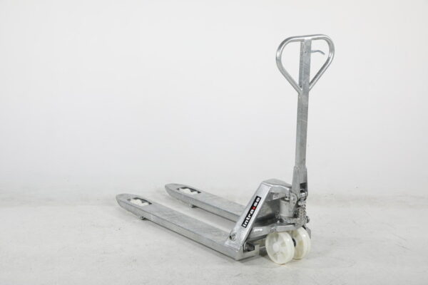 Verzinkte palletwagen HPZ-V – 2500 kg, vorken van 1150 mm Verzinkte palletwagen HPZ-V – 2500 kg, vorken van 1150 mm