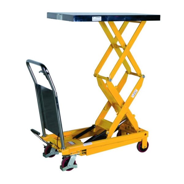 Hydraulische heftafelwagen met dubbele schaar – 350 kg