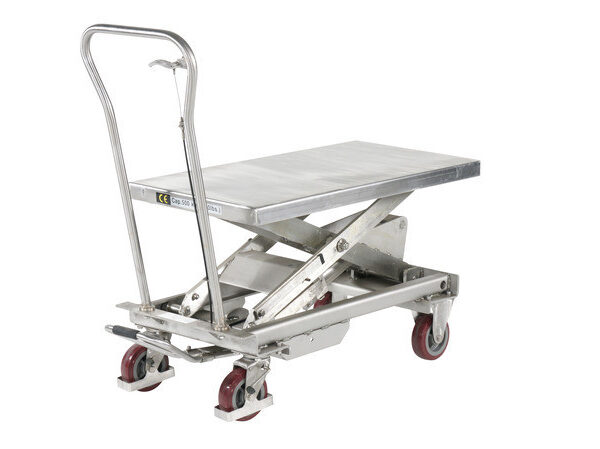 RVS hydraulische heftafelwagen BSS50 – 500 kg