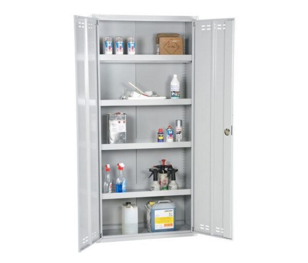 Chemicaliënkast met 4 legborden – 1950 × 920 × 420 mm Chemicaliënkast met 4 legborden – 1950 × 920 × 420 mm