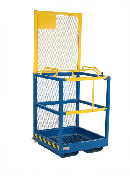 Werkkooi voor heftruck – 800 × 800 mm, 1 persoon