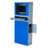 Computerkast voor flatscreen – blauw/grijs, 19 inch Computerkast voor flatscreen – blauw/grijs, 19 inch