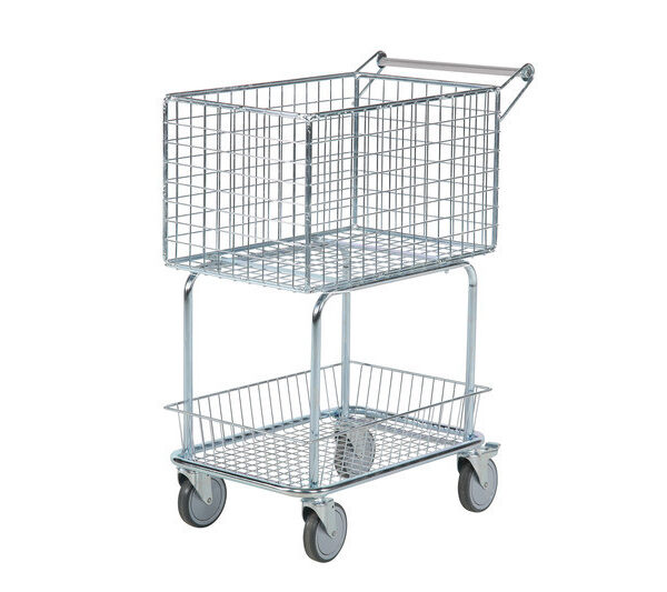 Pakketwagen met 2 manden – 100 kg Pakketwagen met 2 manden – 100 kg