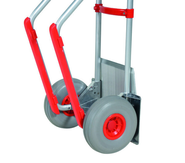 Aluminium steekwagen A106 – 250 kg, met lekvrije wielen Aluminium steekwagen A106 – 250 kg, met lekvrije wielen