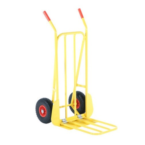 Robuuste steekwagen HT1826 – 250 kg, met uitklapbare laadplaat Robuuste steekwagen HT1826 – 250 kg, met uitklapbare laadplaat