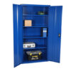 Stalen kast SWED 3 – 2000 × 1000 × 500 mm, met 4 legborden Stalen kast SWED 3 – 2000 × 1000 × 500 mm, met 4 legborden