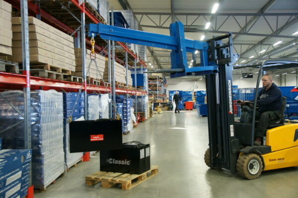 Verstelbare kraanarm voor heftruck – 2300 kg
