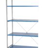 Hyllo stelling met rechte legborden – aanbouwsectie 500/1.000 mm Hyllo stelling met rechte legborden – aanbouwsectie 500/1.000 mm