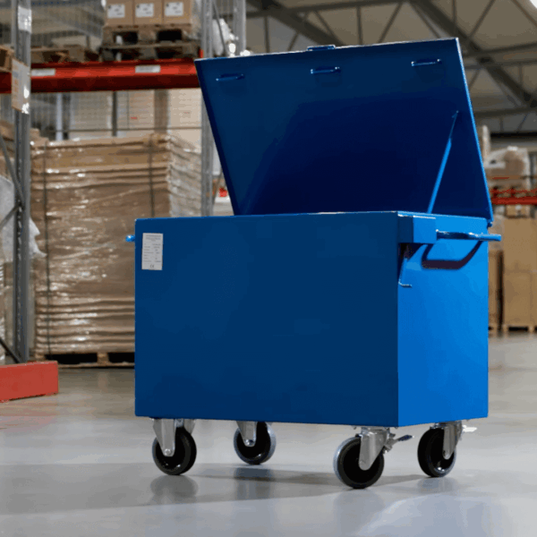 Afsluitbare gereedschapswagen – 400 L, 600 kg